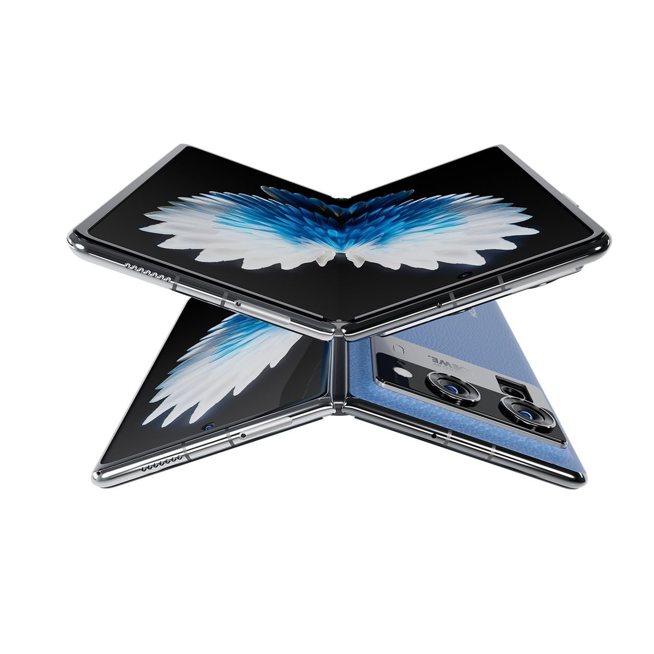 Tecno Phantom V Fold 2, Largest Battery 5750mAh, Segment Largest Display, Strongest Fold Ever, Rear-Triple 50MP Camera with OIS, 70W Fast Charger, Rippling Blue, 12GB+512GB - Image 6